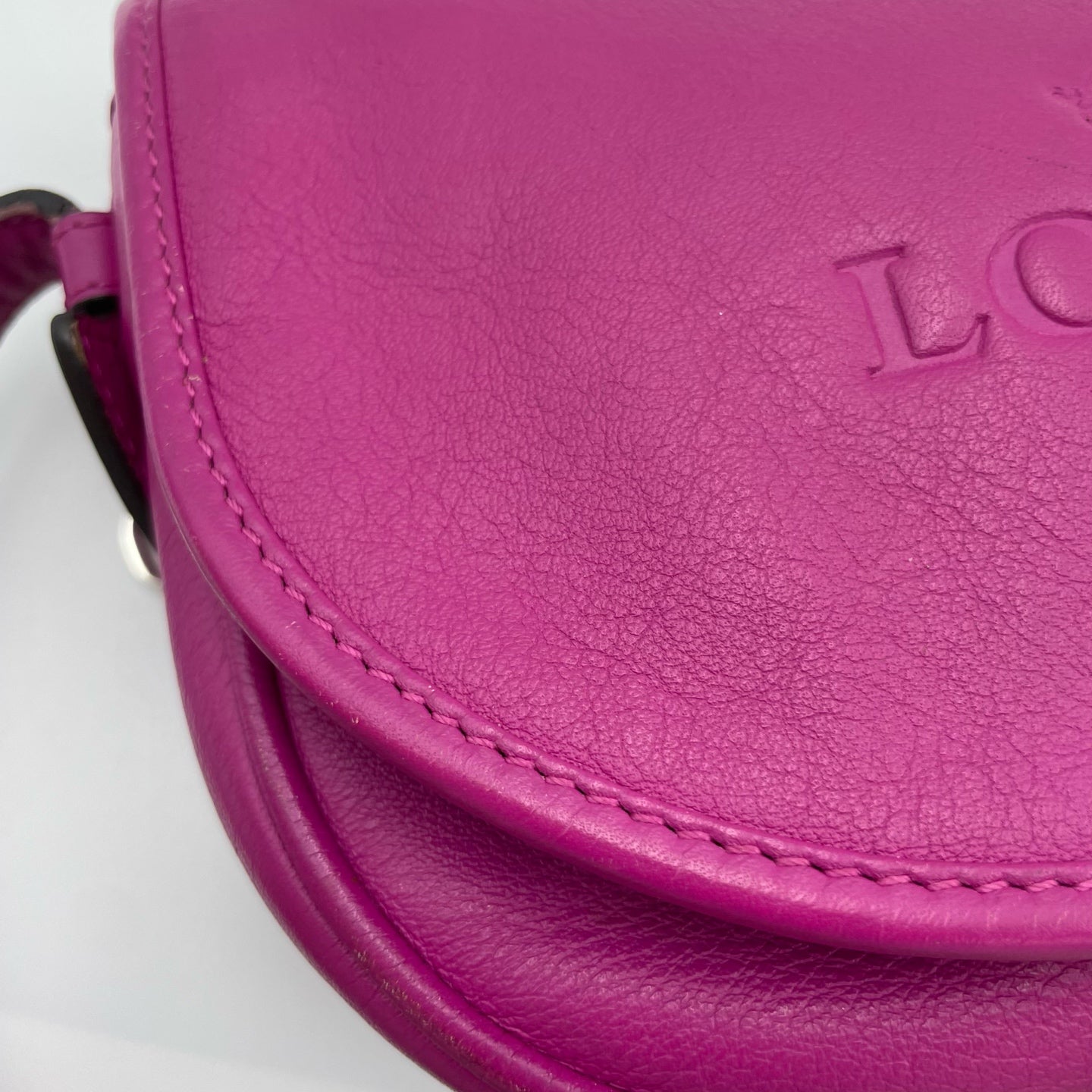 Loewe Red Saddle Bag