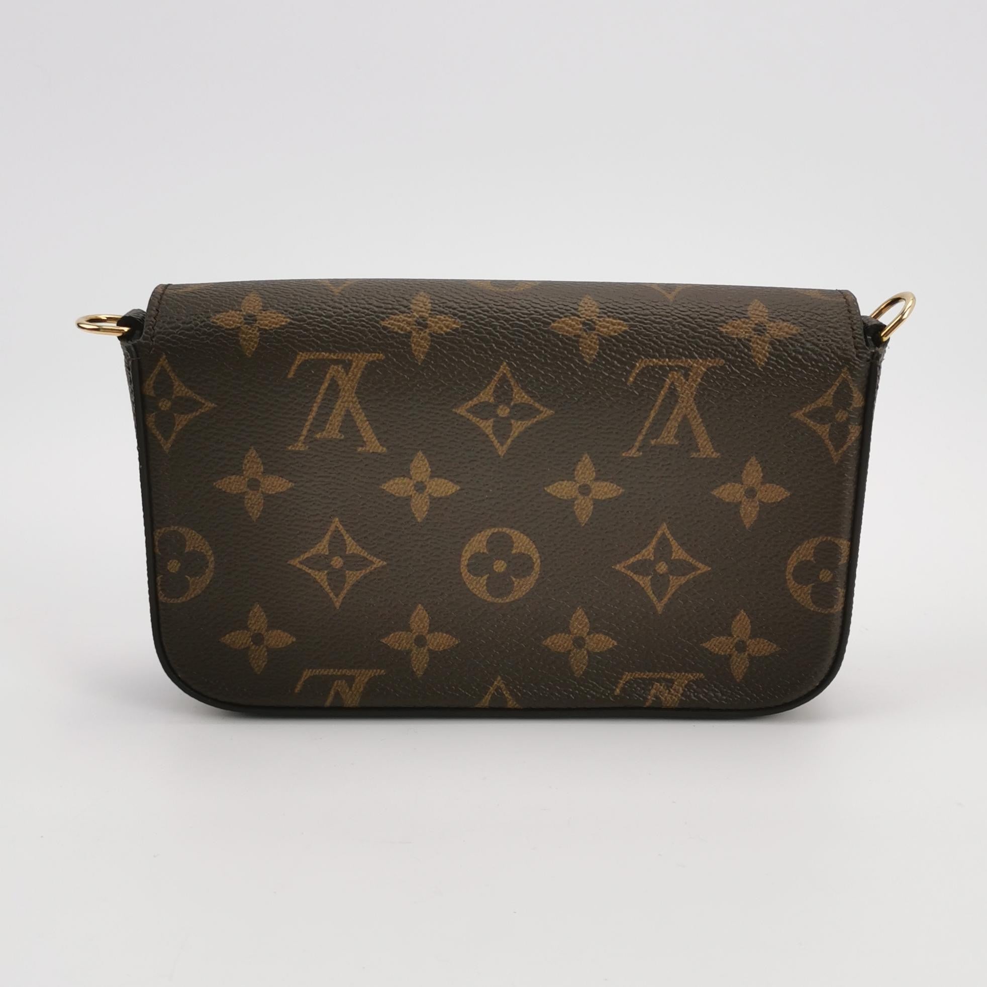 Louis Vuitton Félicie Strap & Go Canvas Crossbody M80091