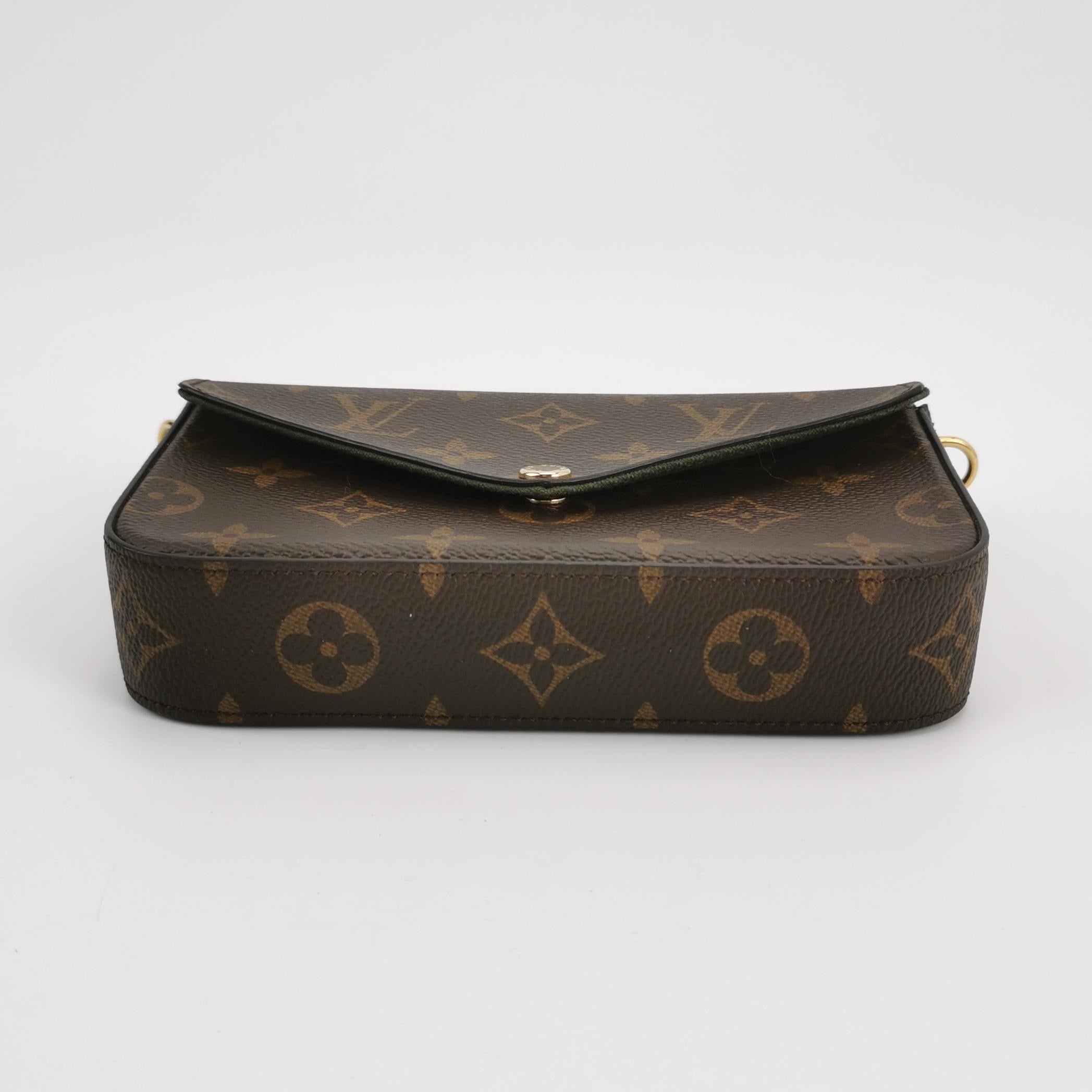 Louis Vuitton Félicie Strap & Go Canvas Crossbody M80091