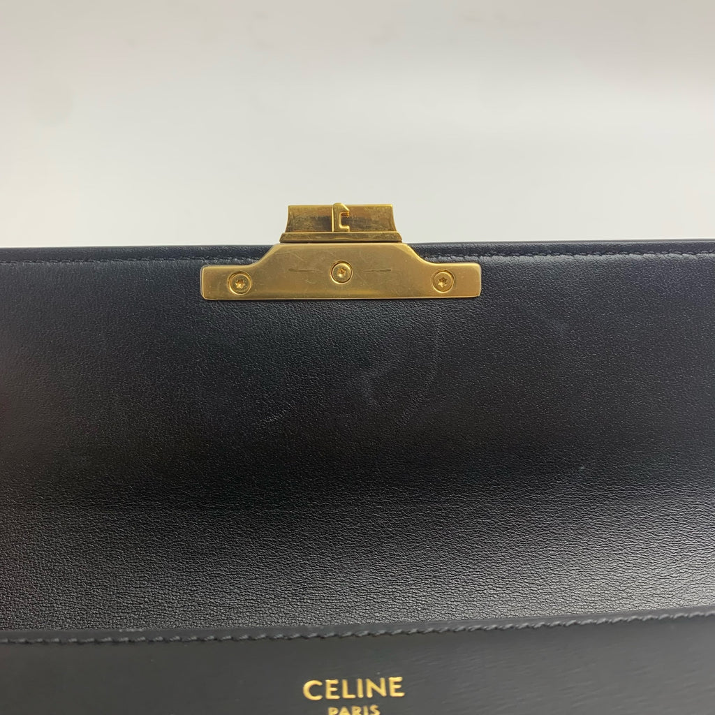 Celine TRIOMPHE Glossy Cowhide Shoulder Bag 194143BF4.38NO
