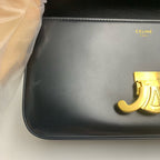 Celine TRIOMPHE Glossy Cowhide Shoulder Bag 194143BF4.38NO