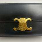 Celine TRIOMPHE Glossy Cowhide Shoulder Bag 194143BF4.38NO
