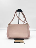 Burberry Leather Messenger Bag