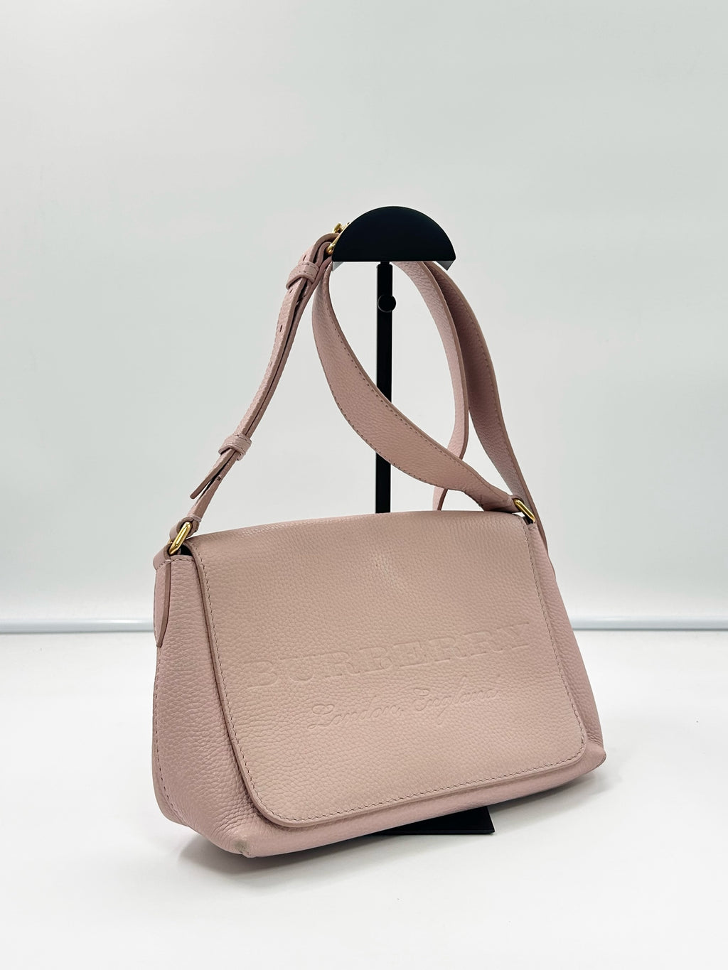Burberry Leather Messenger Bag