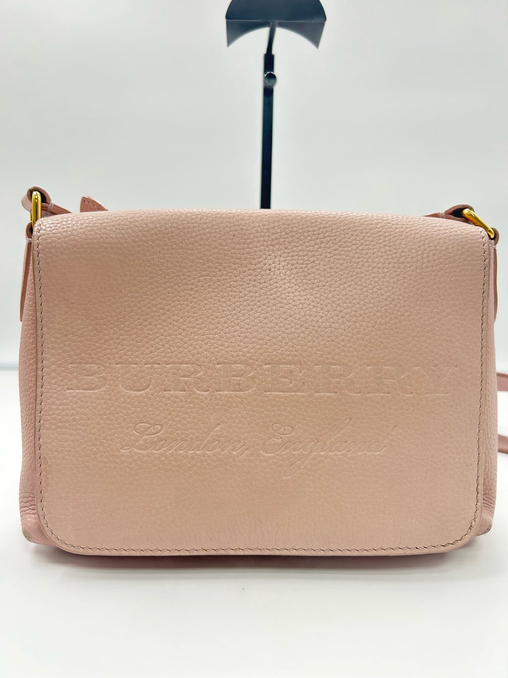 Burberry Leather Messenger Bag