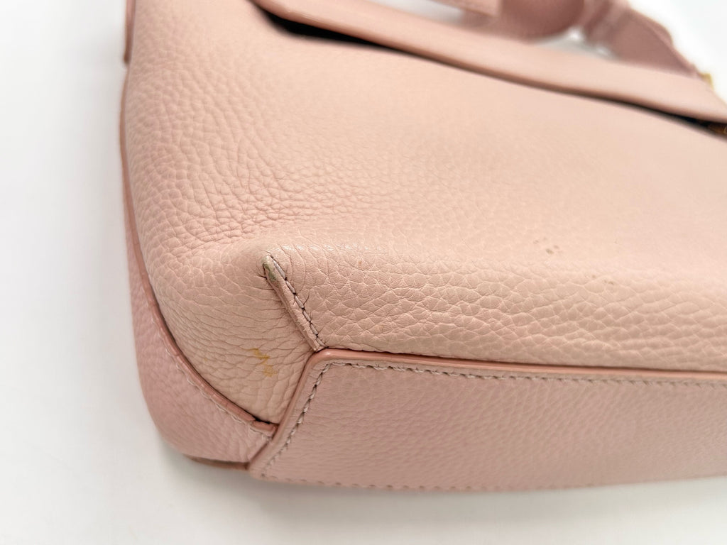 Burberry Leather Messenger Bag