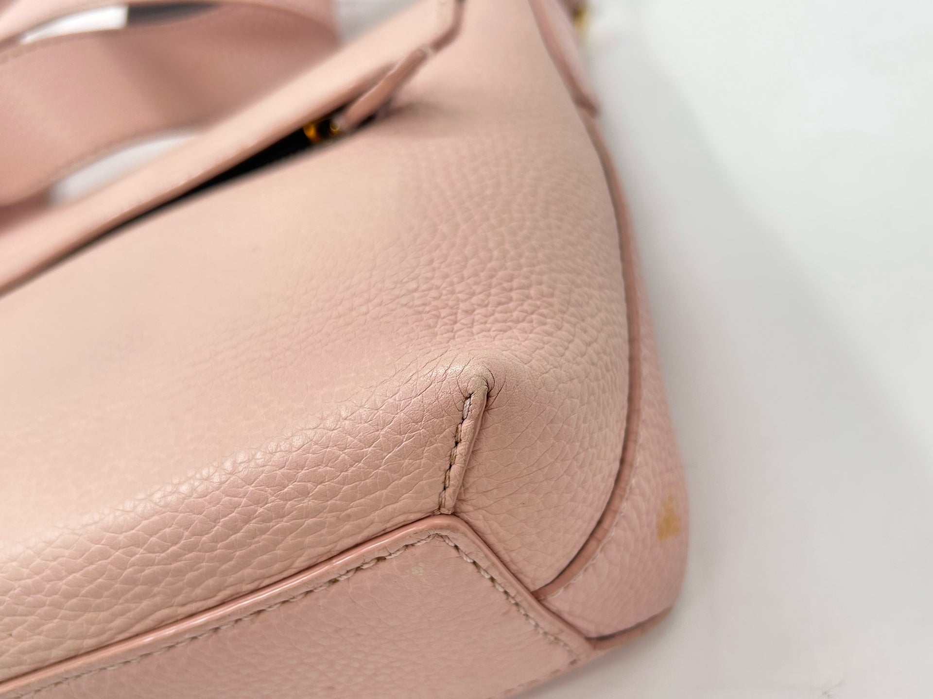Burberry Leather Messenger Bag