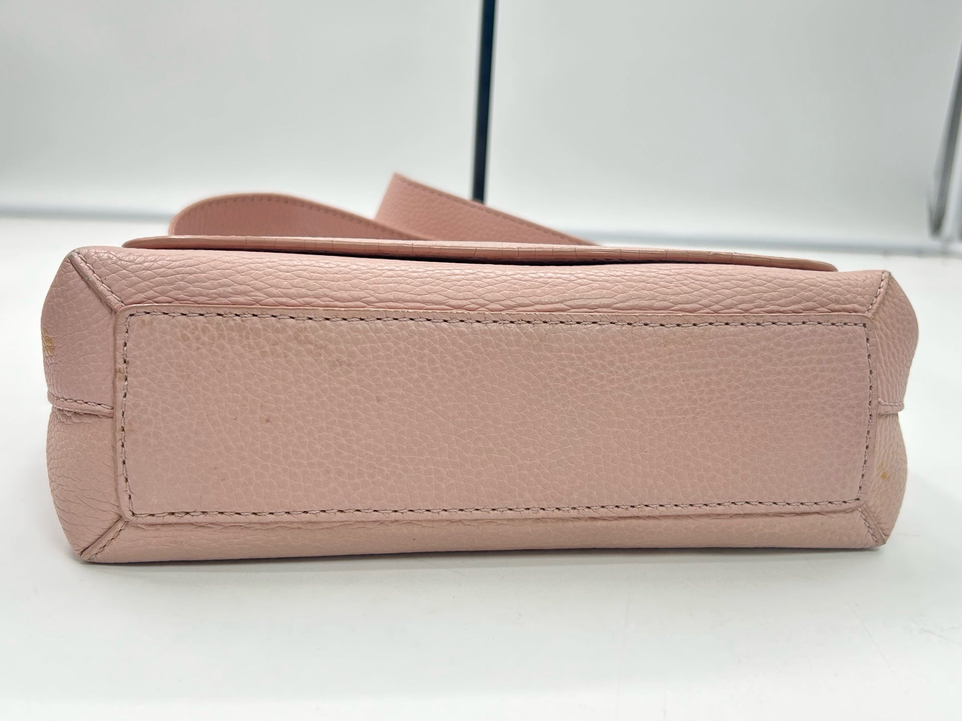 Burberry Leather Messenger Bag