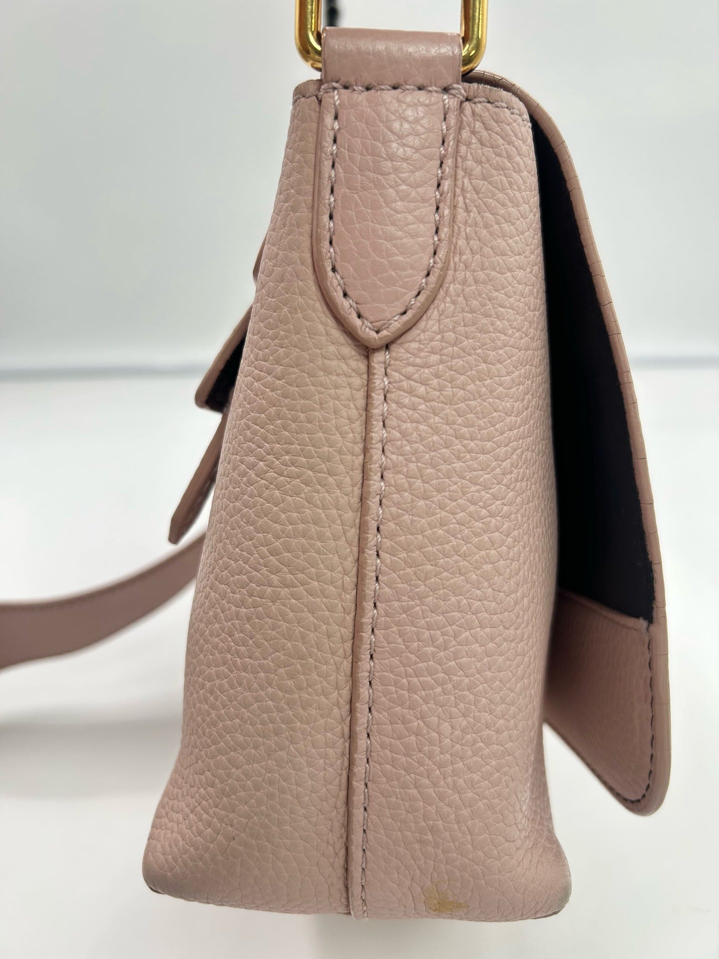 Burberry Leather Messenger Bag