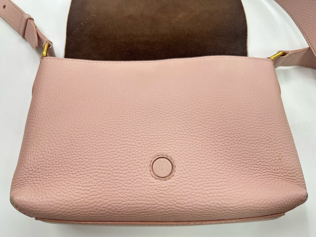Burberry Leather Messenger Bag