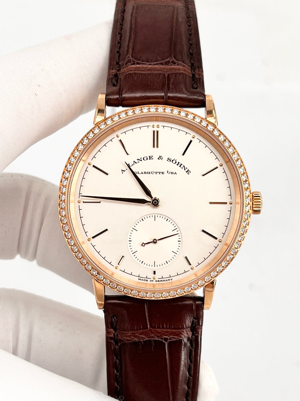A.Lange & sohne Rose gold Automatic (self-winding) watch