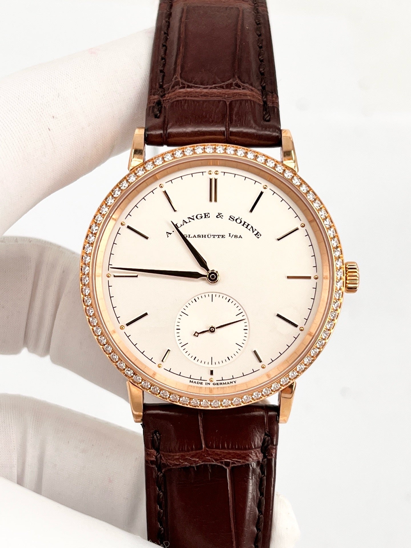 A.Lange & sohne Rose gold Automatic (self-winding) watch