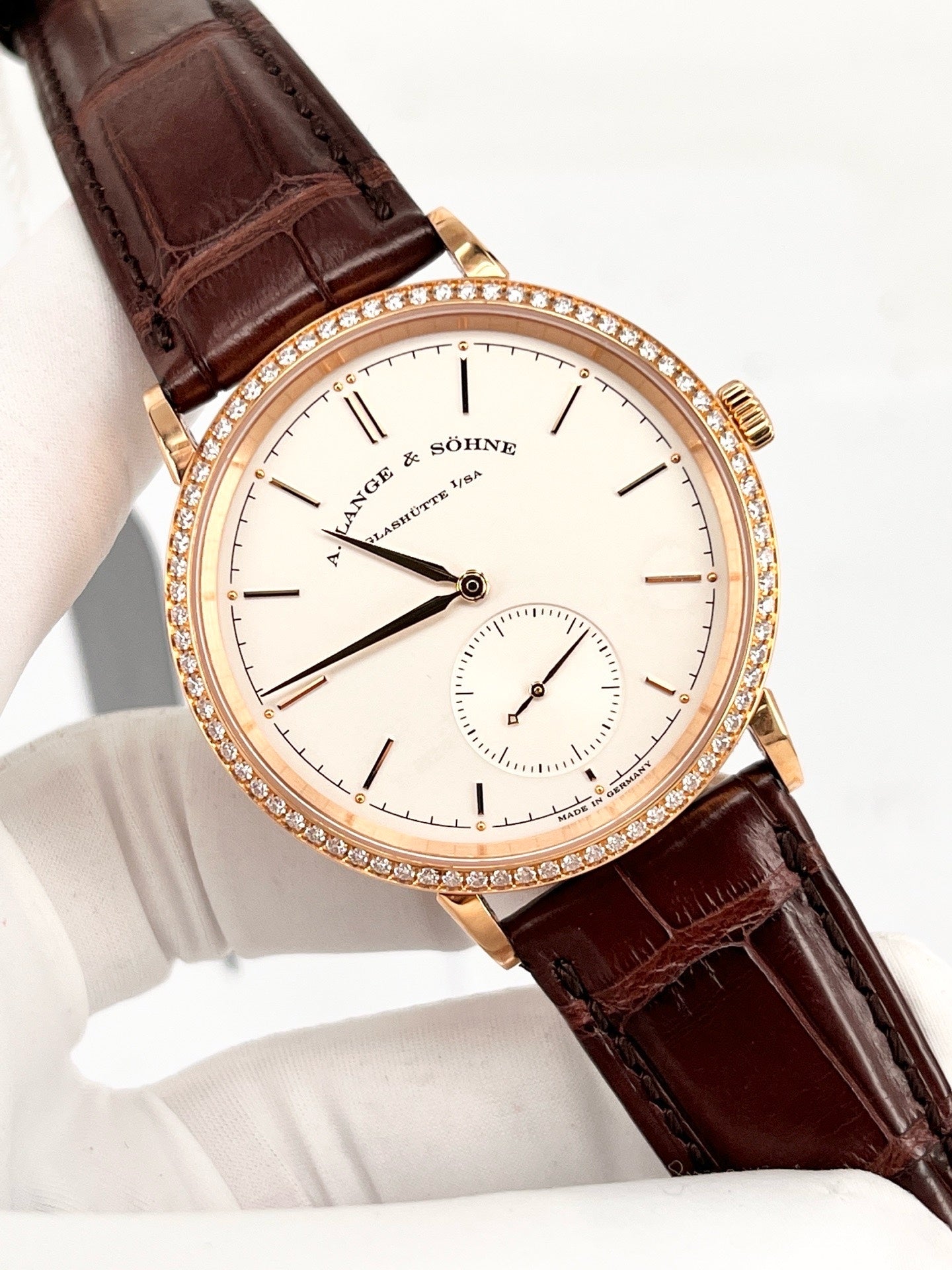 A.Lange & sohne Rose gold Automatic (self-winding) watch