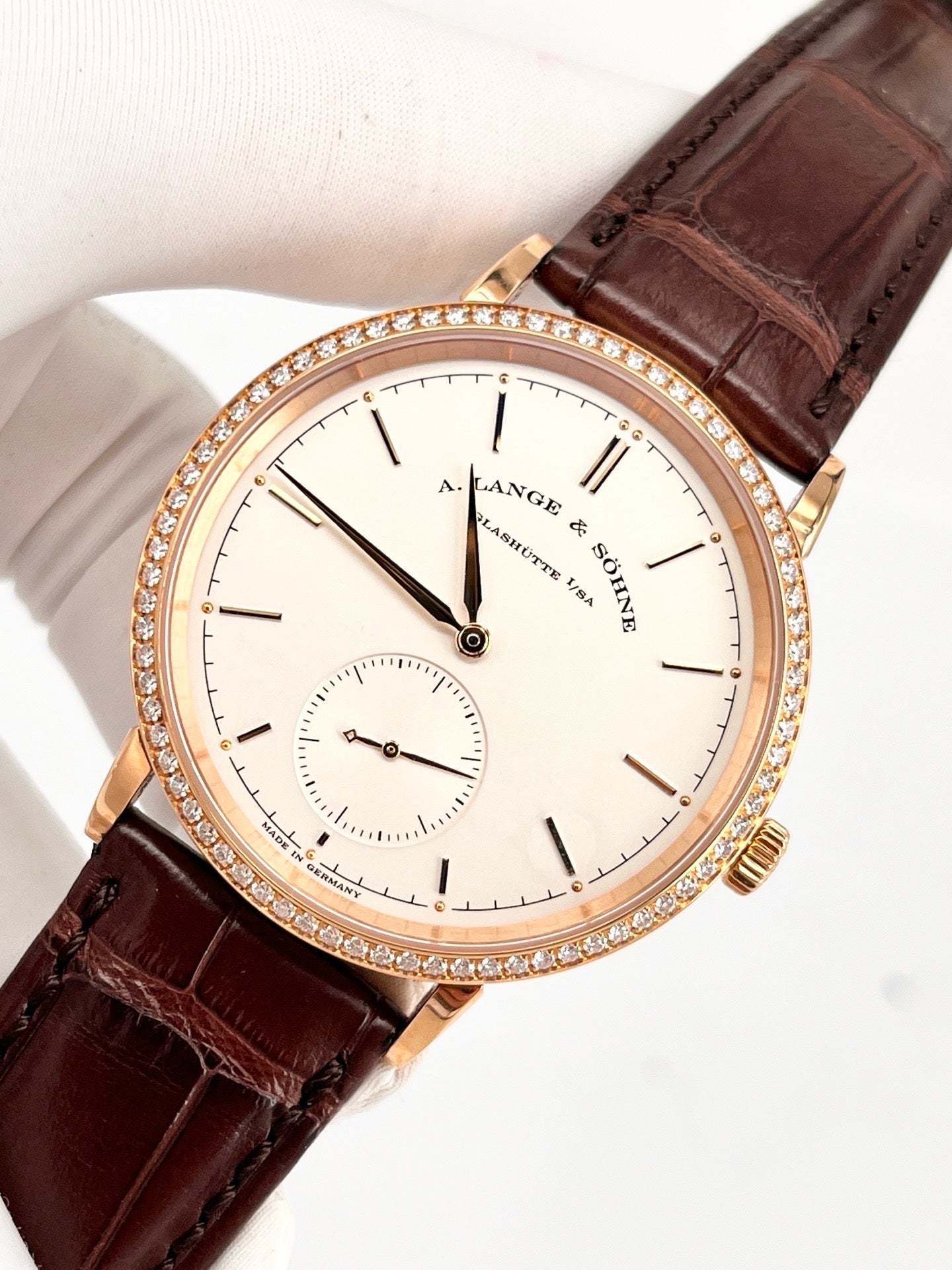 A.Lange & sohne Rose gold Automatic (self-winding) watch