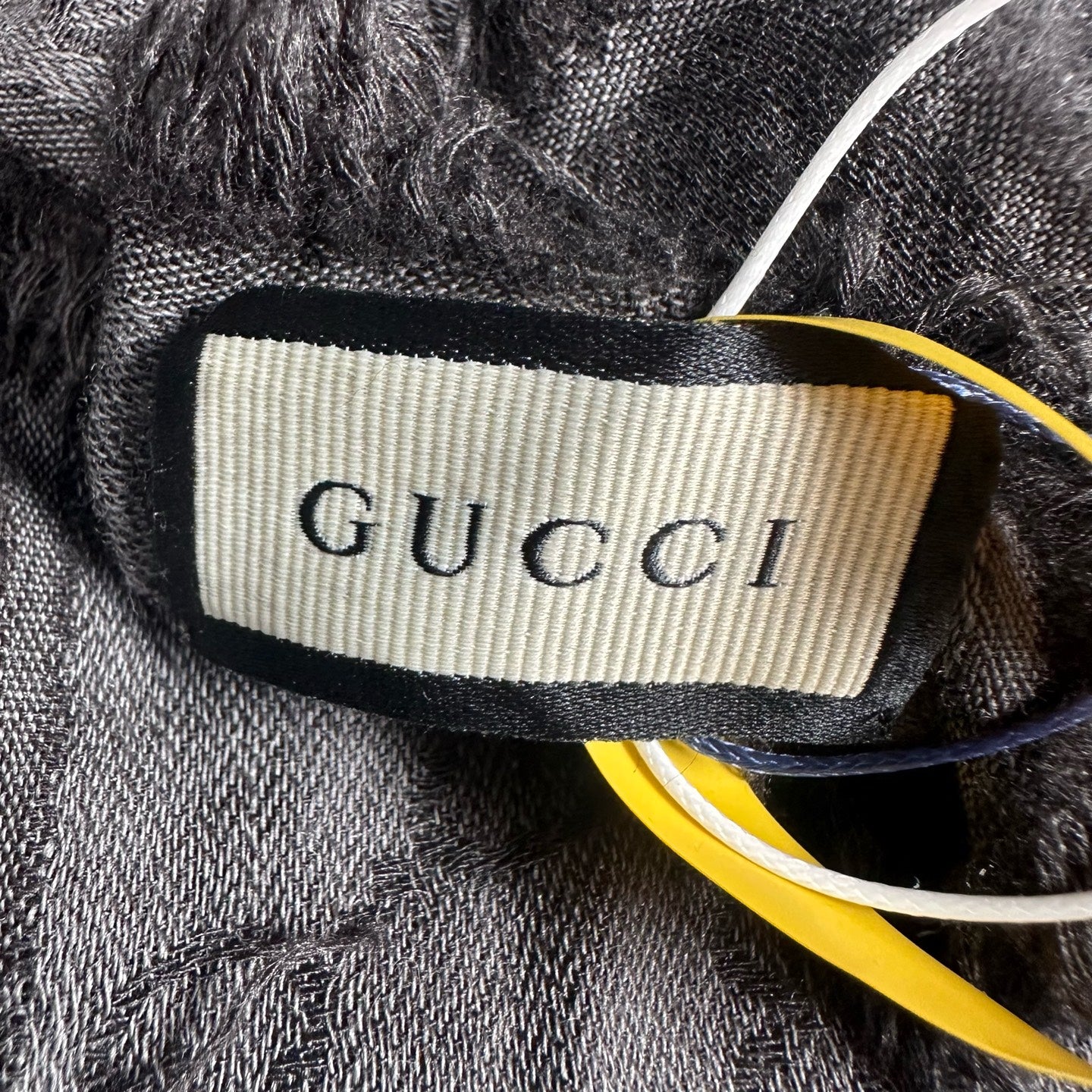 Gucci Gray Scarf