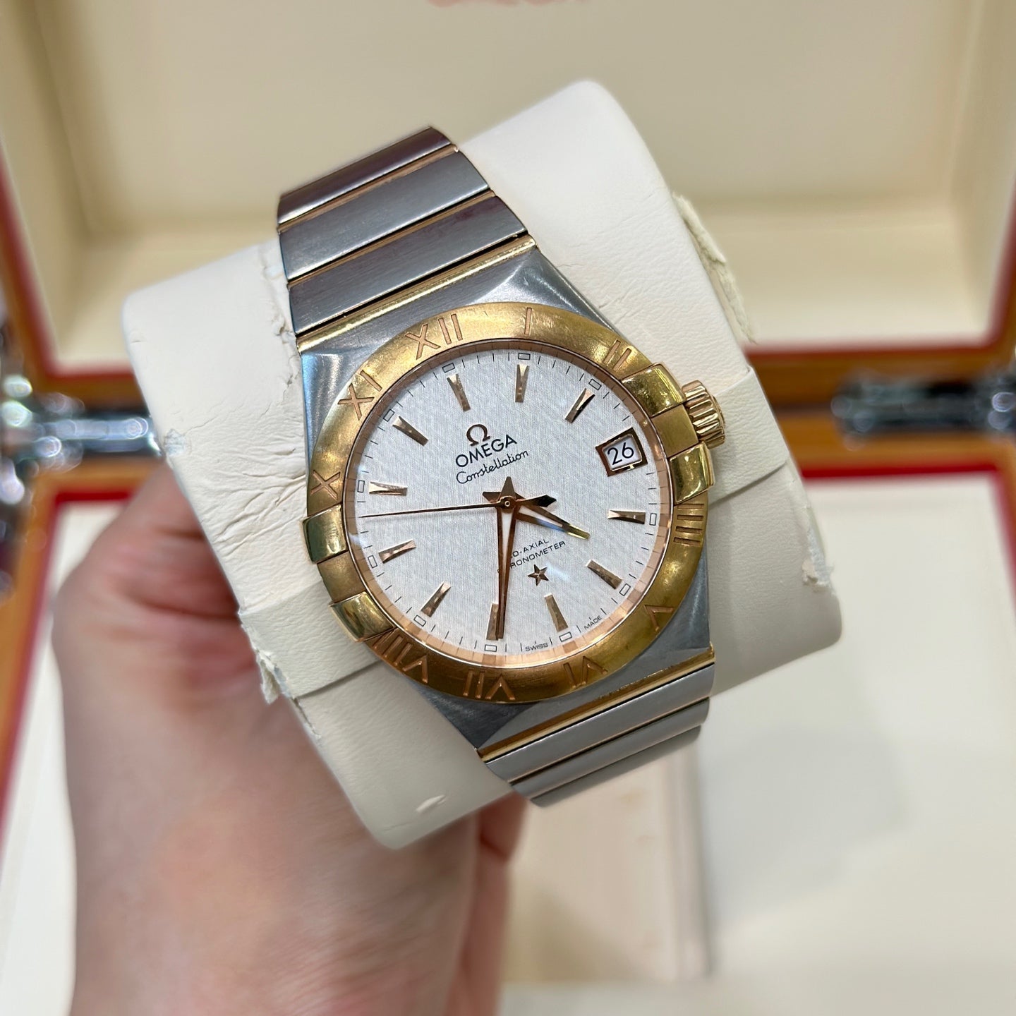 Omega Constellation Series 38 123.20.38.21.02.007