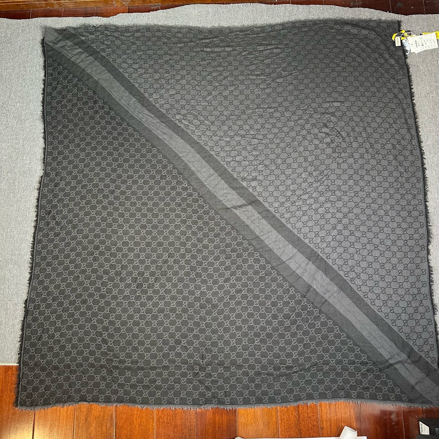 Gucci Gray Scarf