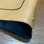 Bvlgari Metal Brown Satchel