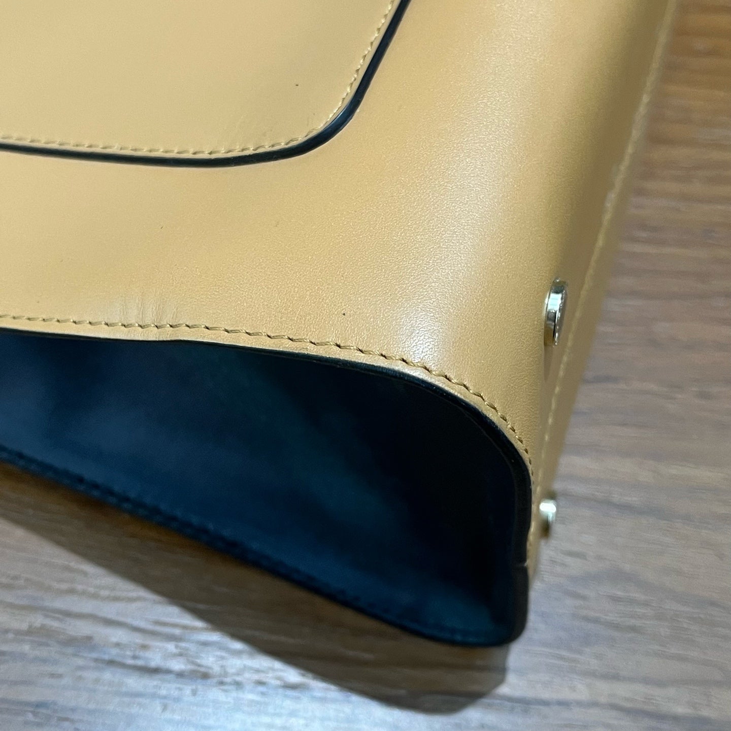 Bvlgari Metal Brown Satchel