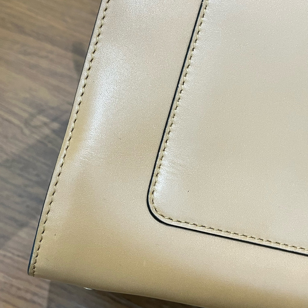 Bvlgari Metal Brown Satchel