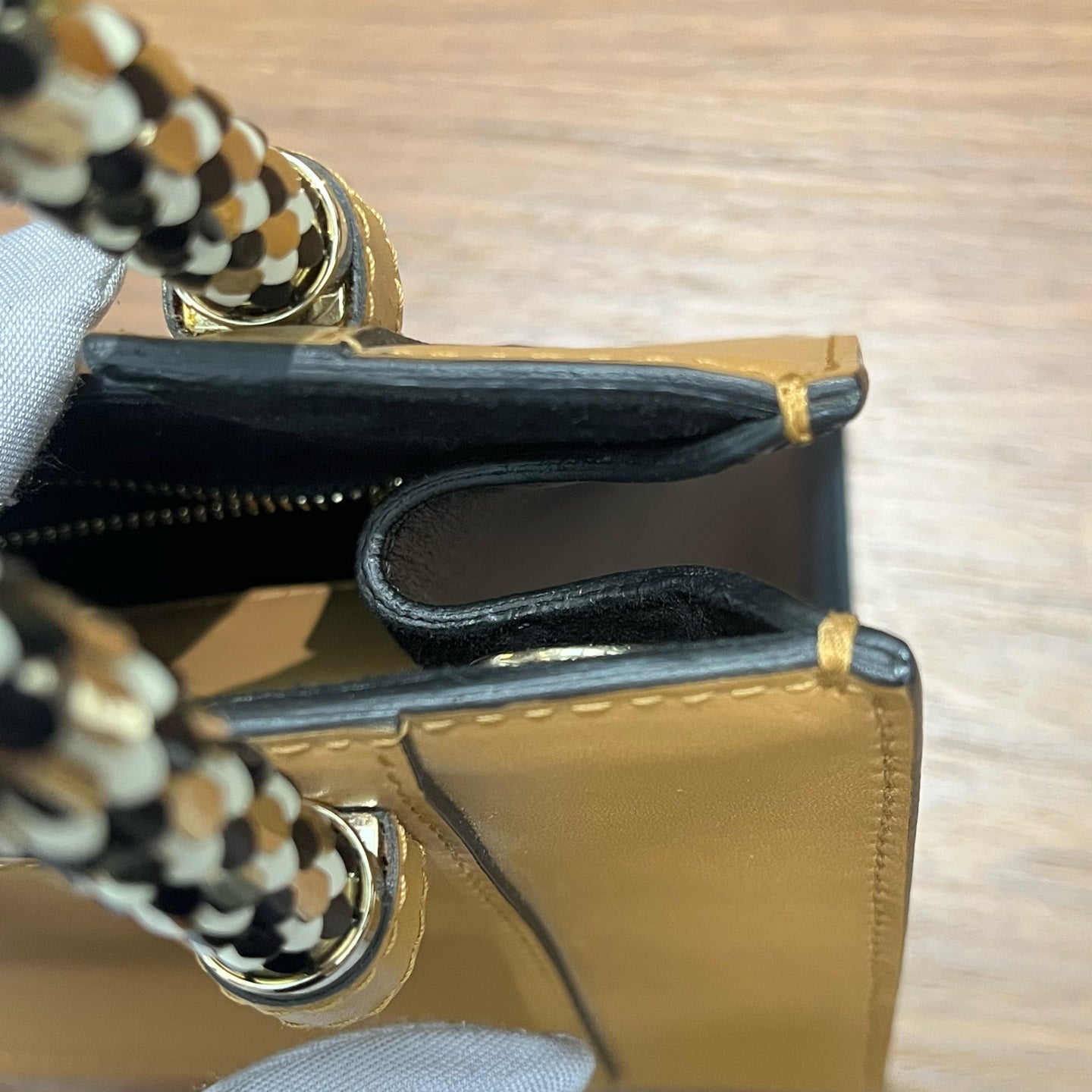 Bvlgari Metal Brown Satchel
