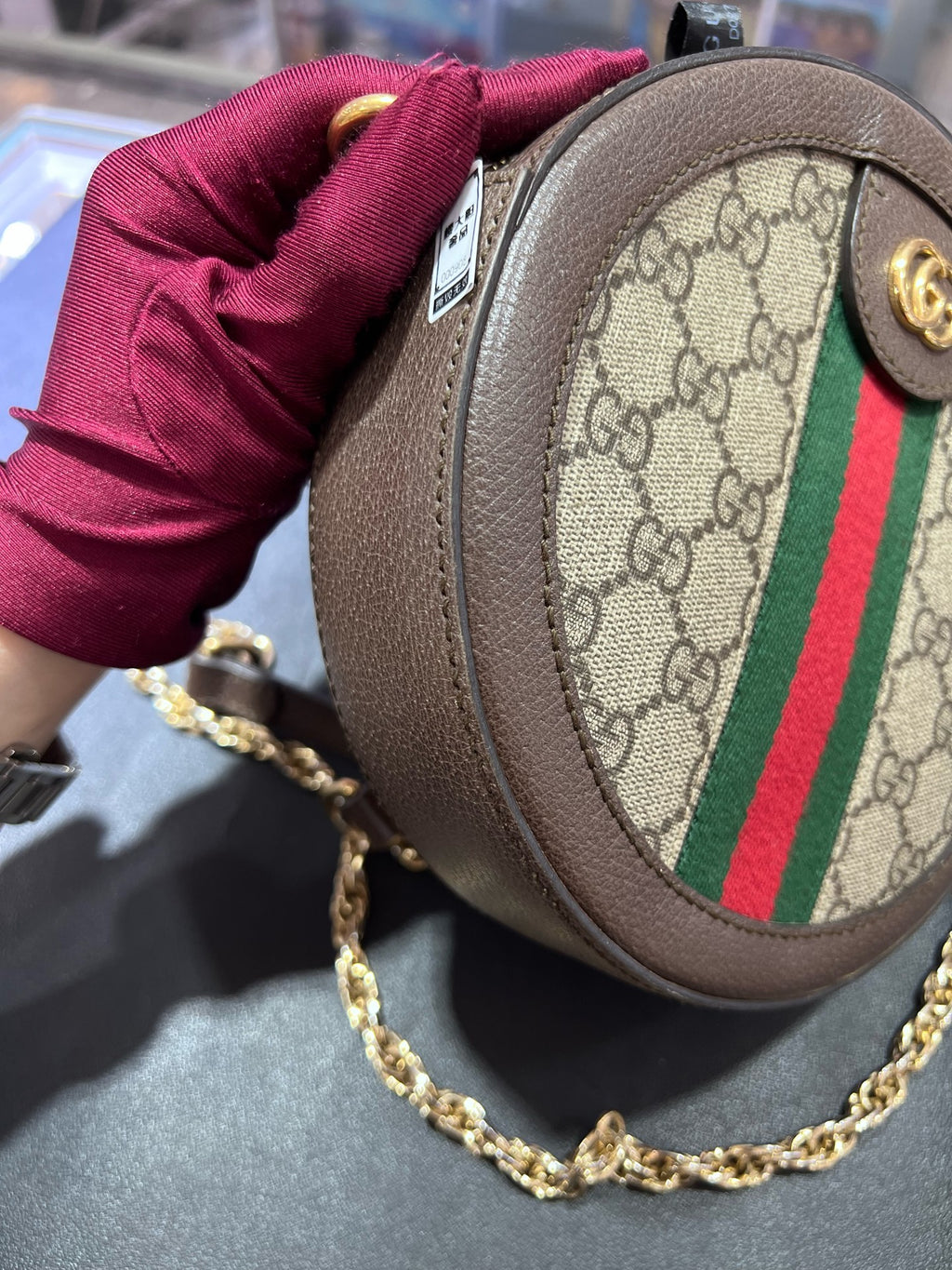 Gucci Ophidia Collection Canvas Beige 550618 96I3B 8745