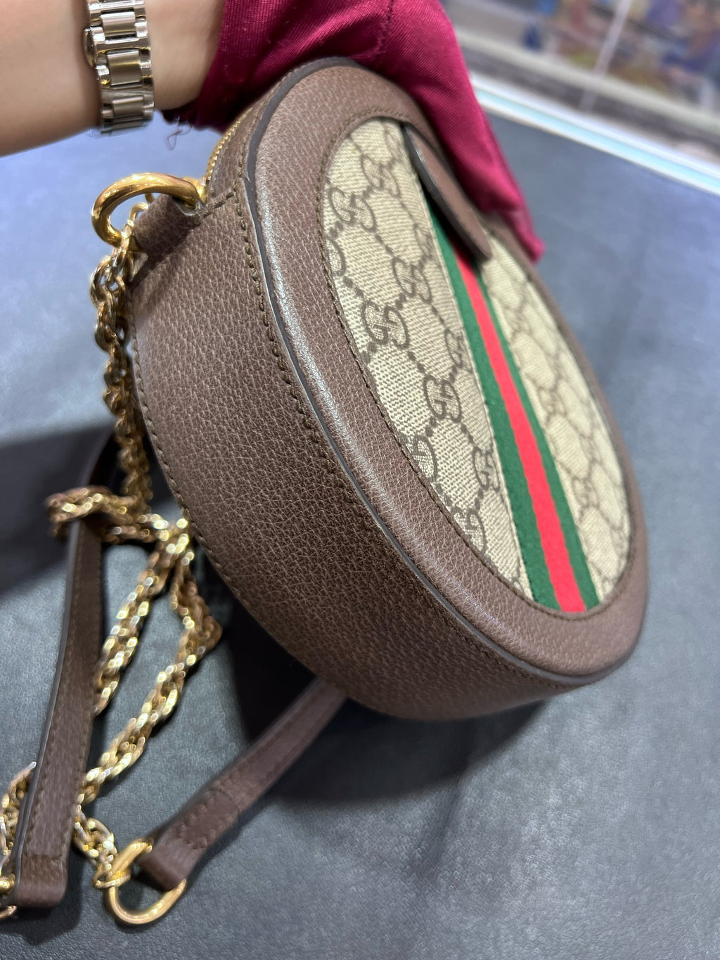 Gucci Ophidia Collection Canvas Beige 550618 96I3B 8745