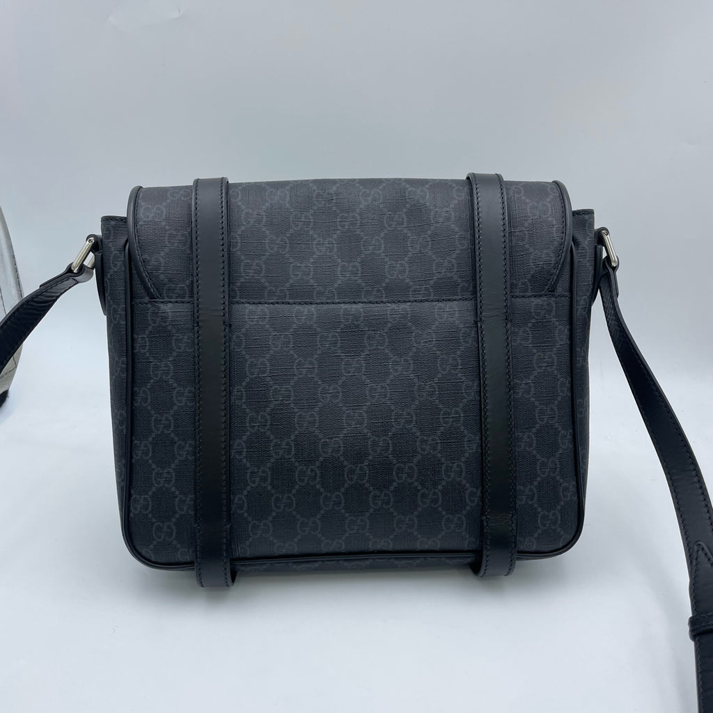 Gucci Canvas Black Messenger Bag