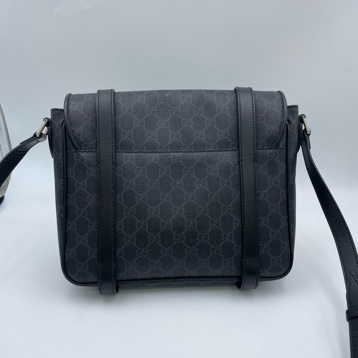 Gucci Canvas Black Messenger Bag