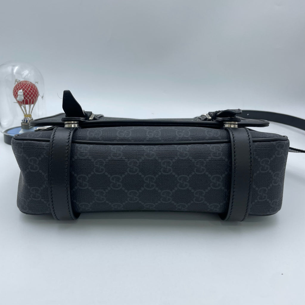 Gucci Canvas Black Messenger Bag