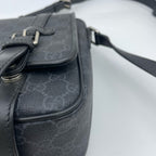 Gucci Canvas Black Messenger Bag