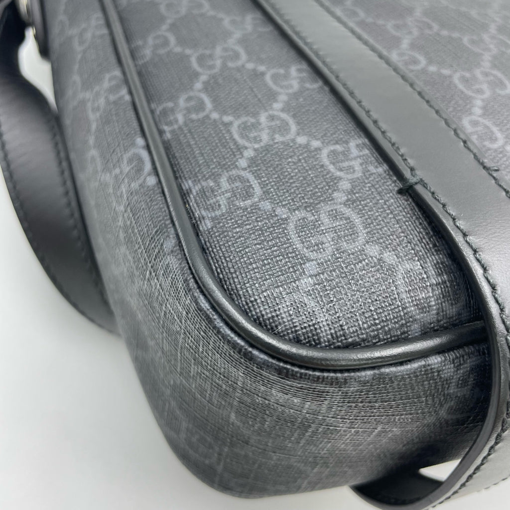 Gucci Canvas Black Messenger Bag
