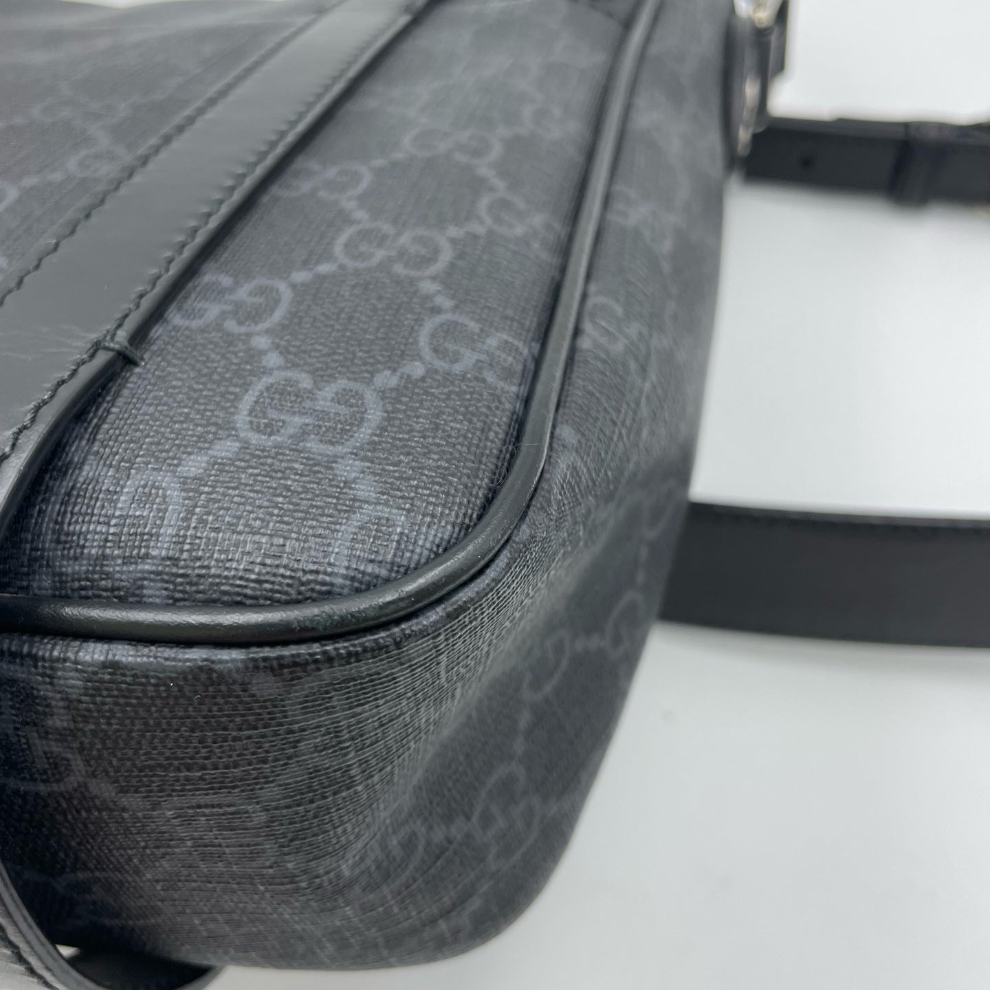 Gucci Canvas Black Messenger Bag