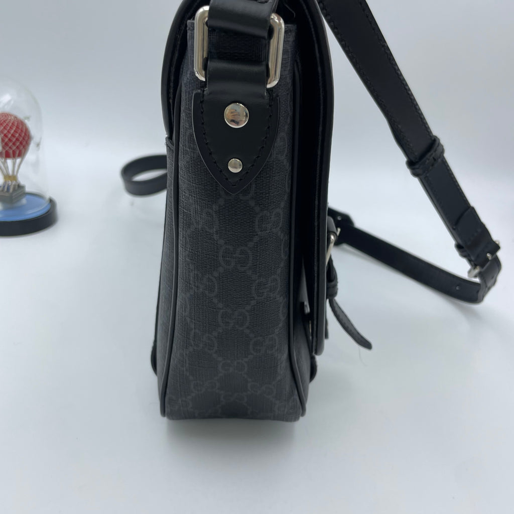 Gucci Canvas Black Messenger Bag