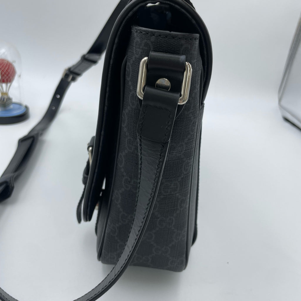 Gucci Canvas Black Messenger Bag