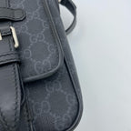 Gucci Canvas Black Messenger Bag