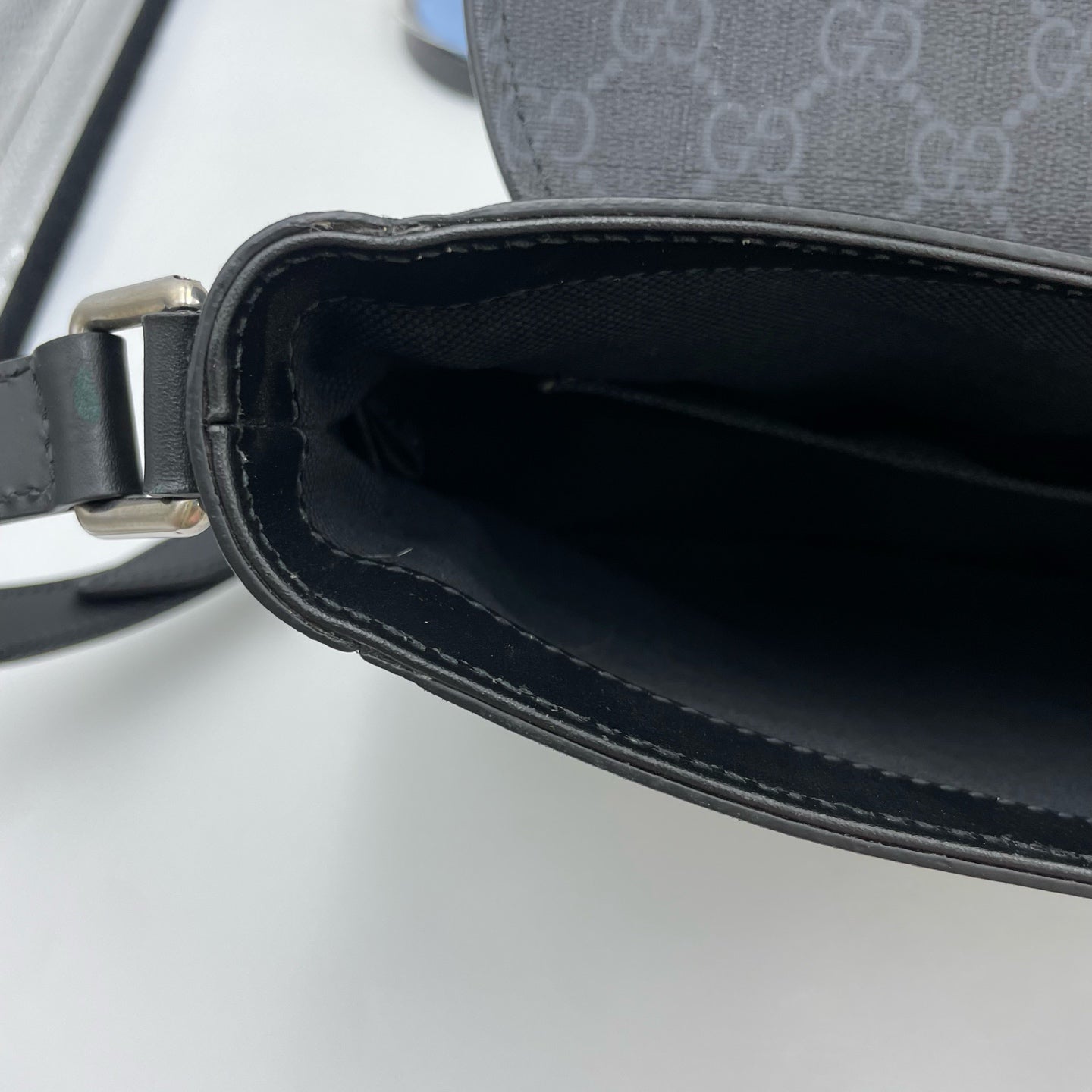 Gucci Canvas Black Messenger Bag