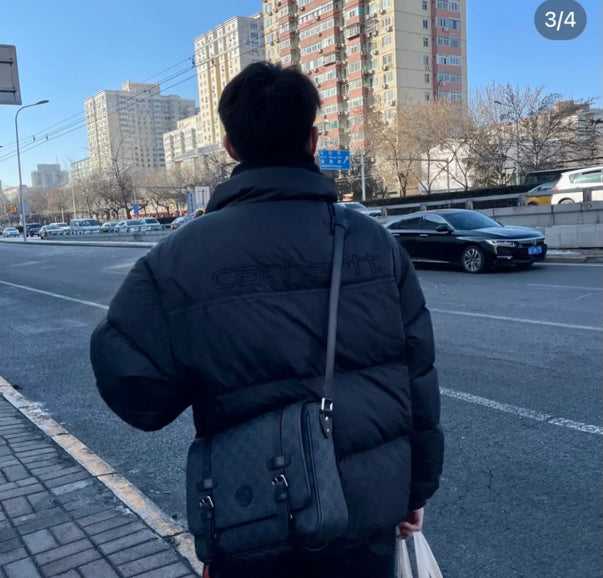 Gucci Canvas Black Messenger Bag