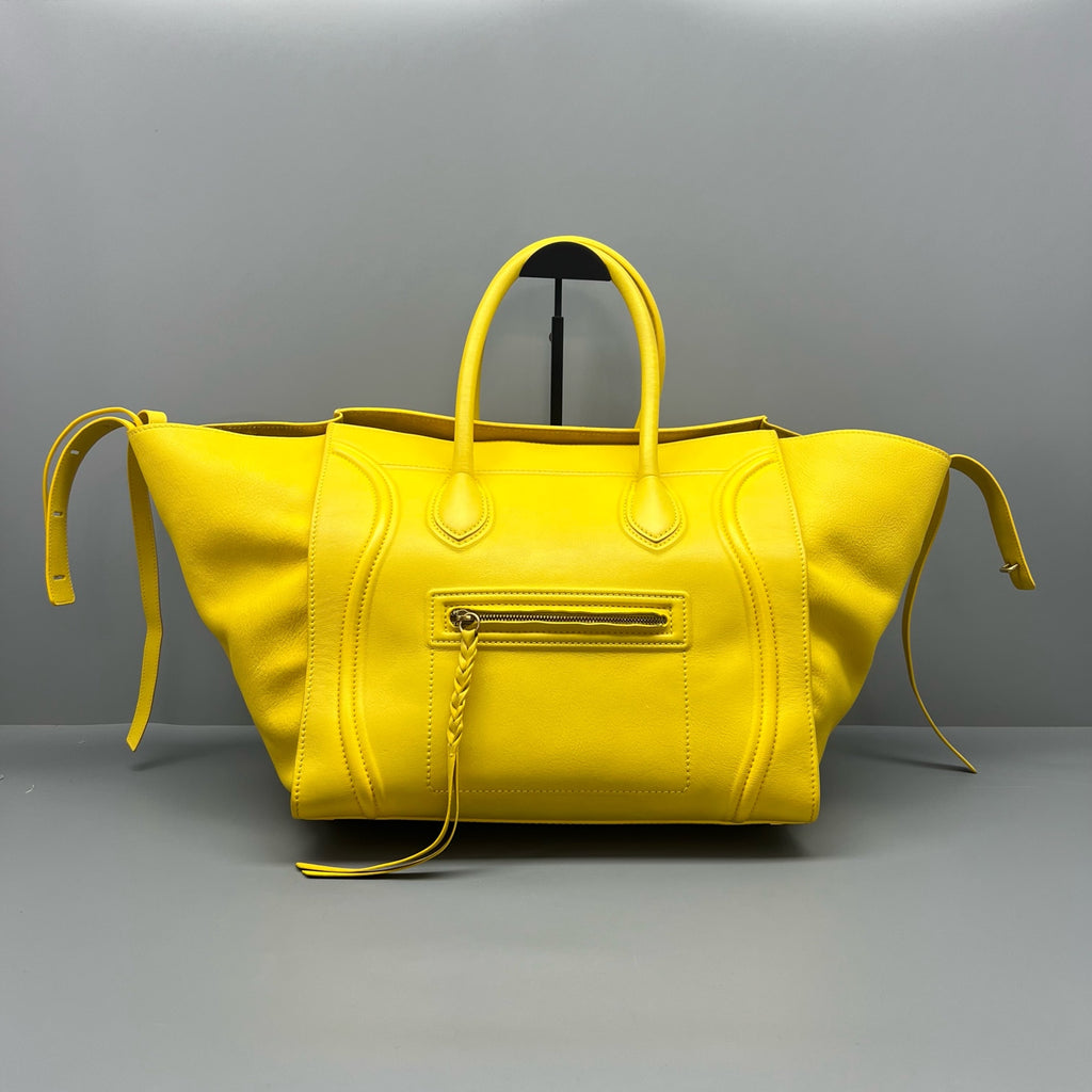 Celine Yellow Satchel