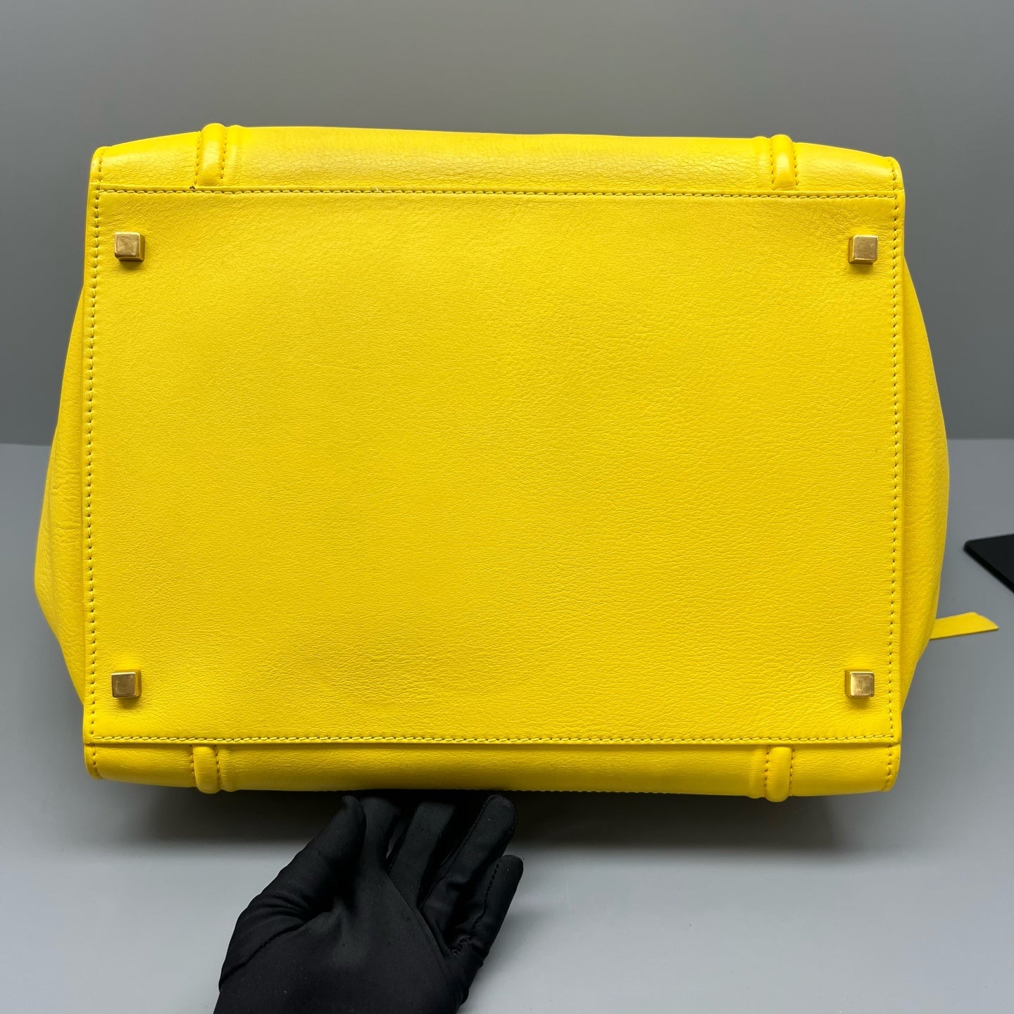 Celine Yellow Satchel