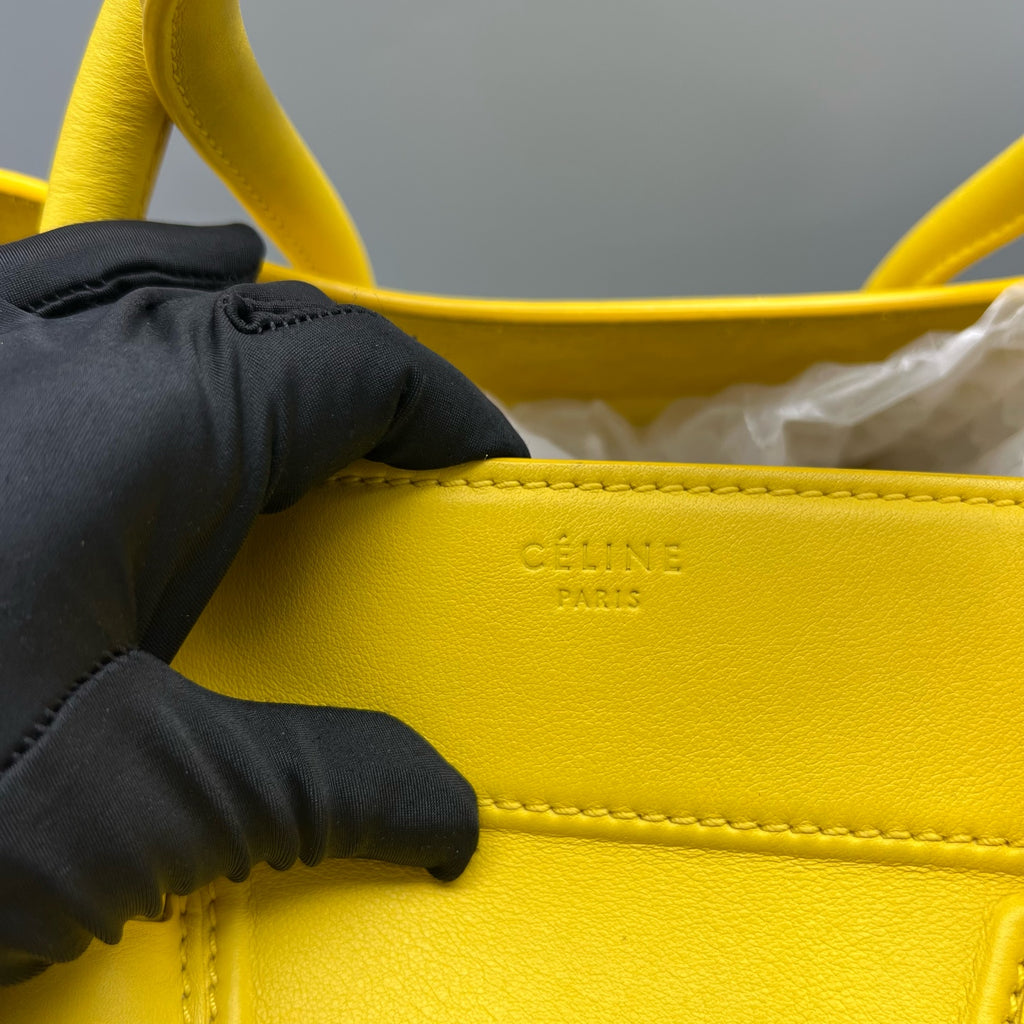 Celine Yellow Satchel