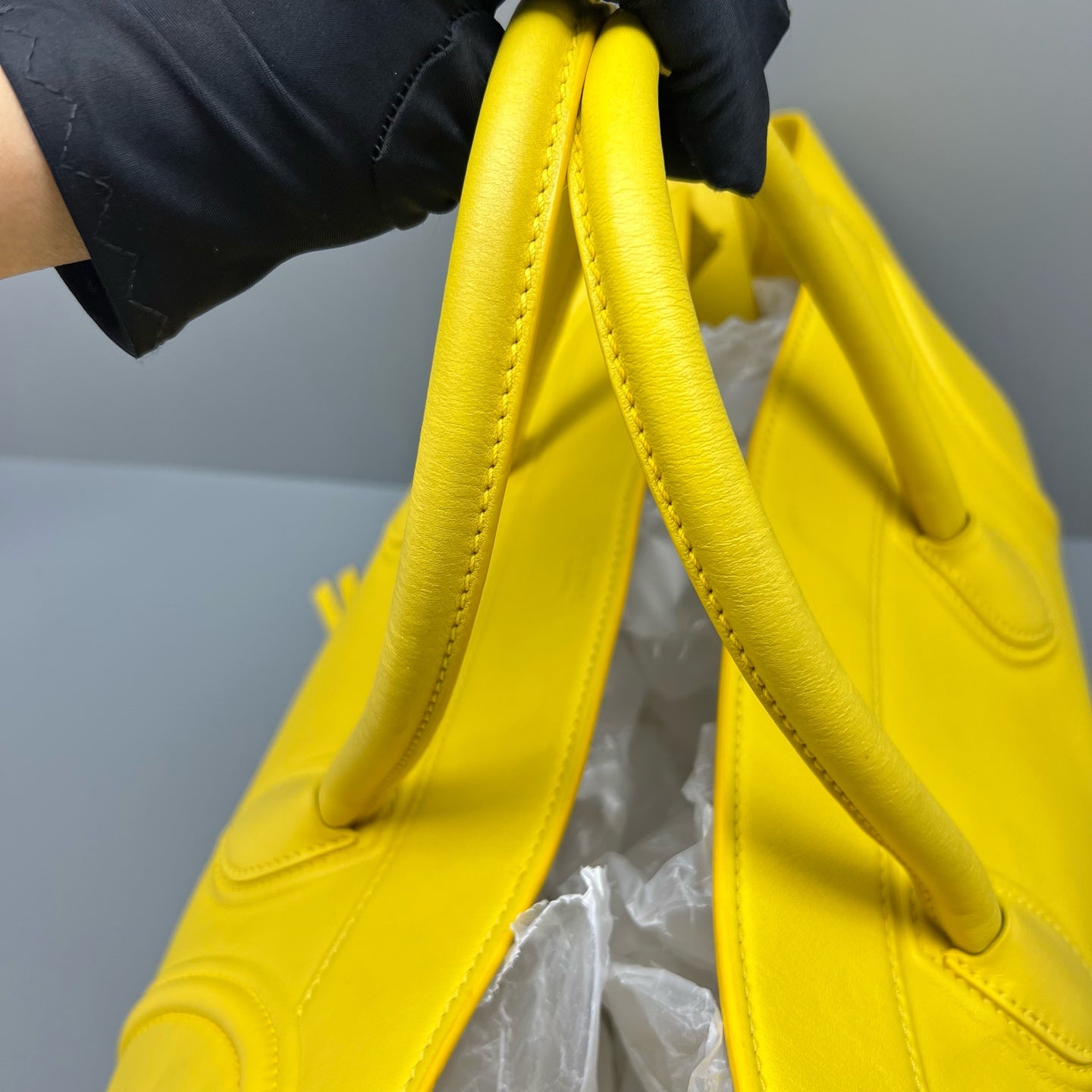 Celine Yellow Satchel