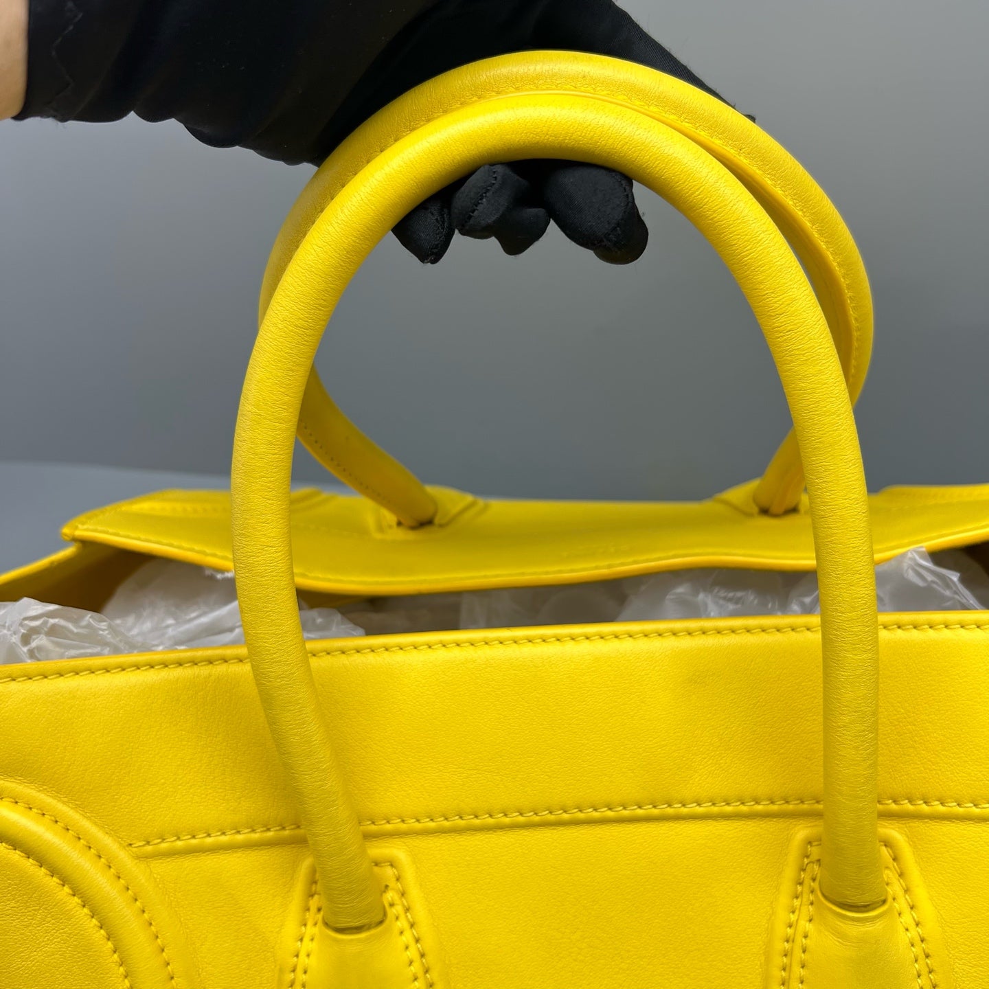 Celine Yellow Satchel