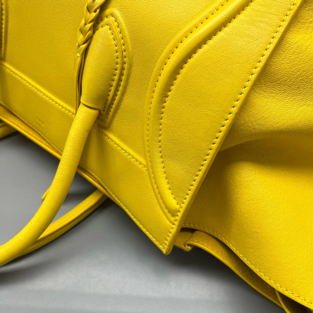 Celine Yellow Satchel