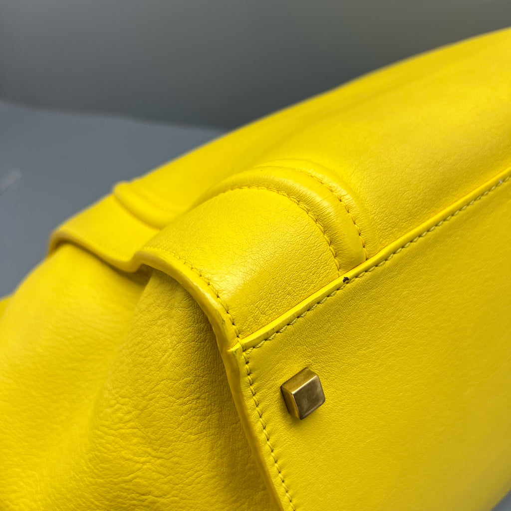 Celine Yellow Satchel