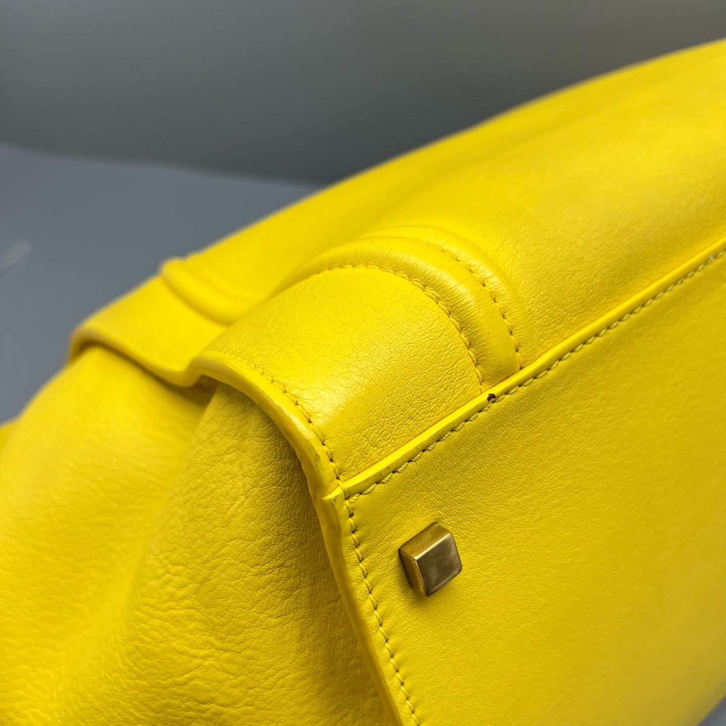 Celine Yellow Satchel