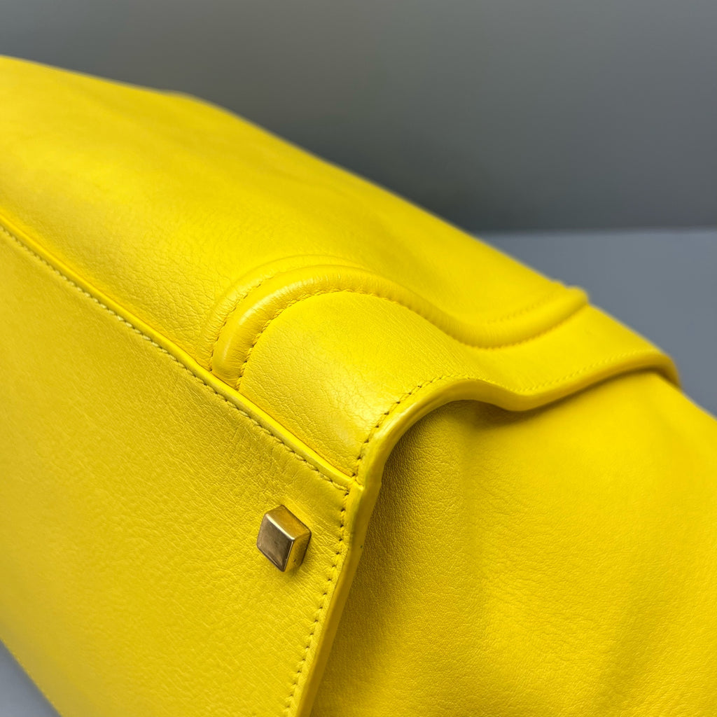 Celine Yellow Satchel