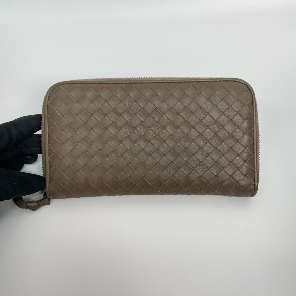 Bottega Veneta Brown Clutch
