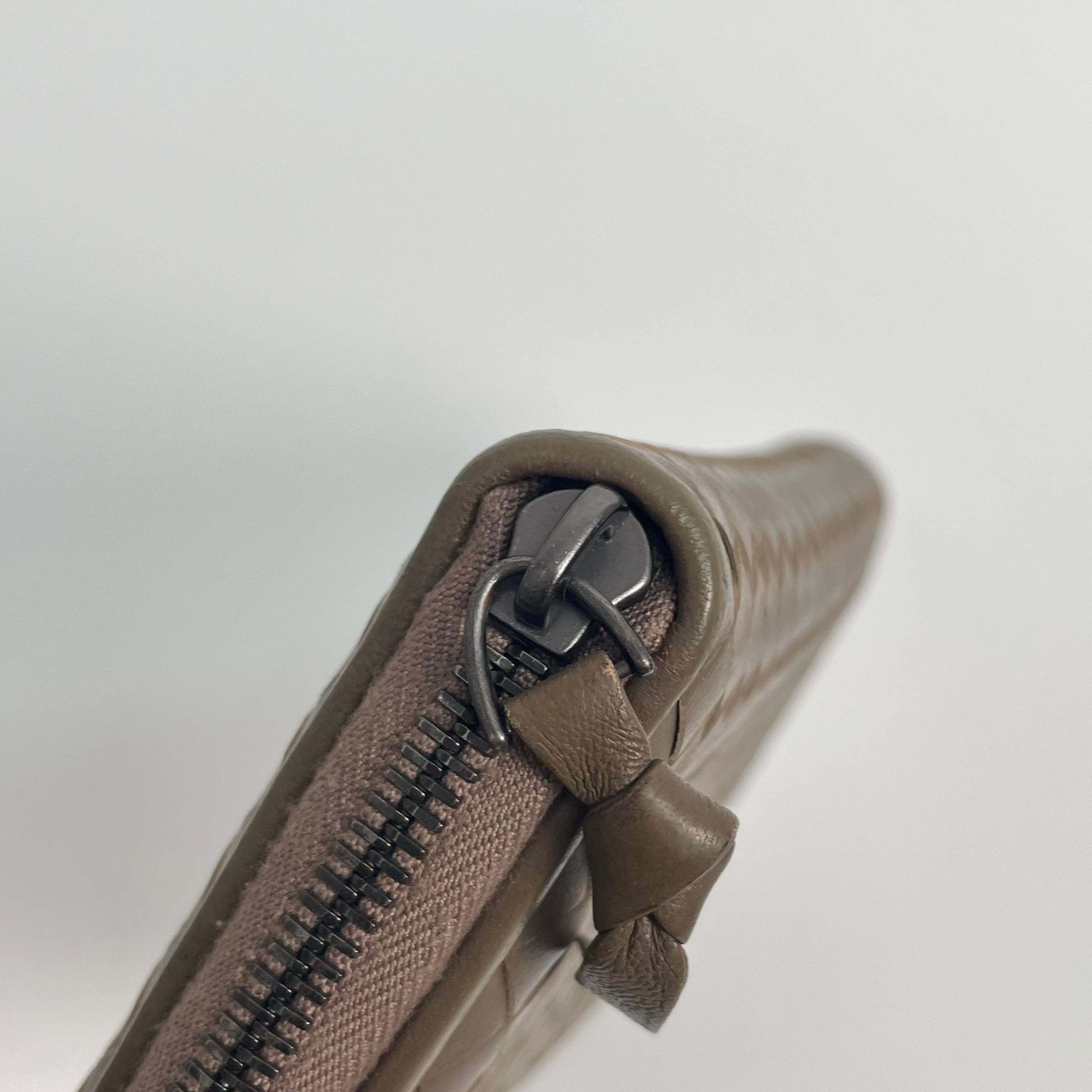 Bottega Veneta Brown Clutch