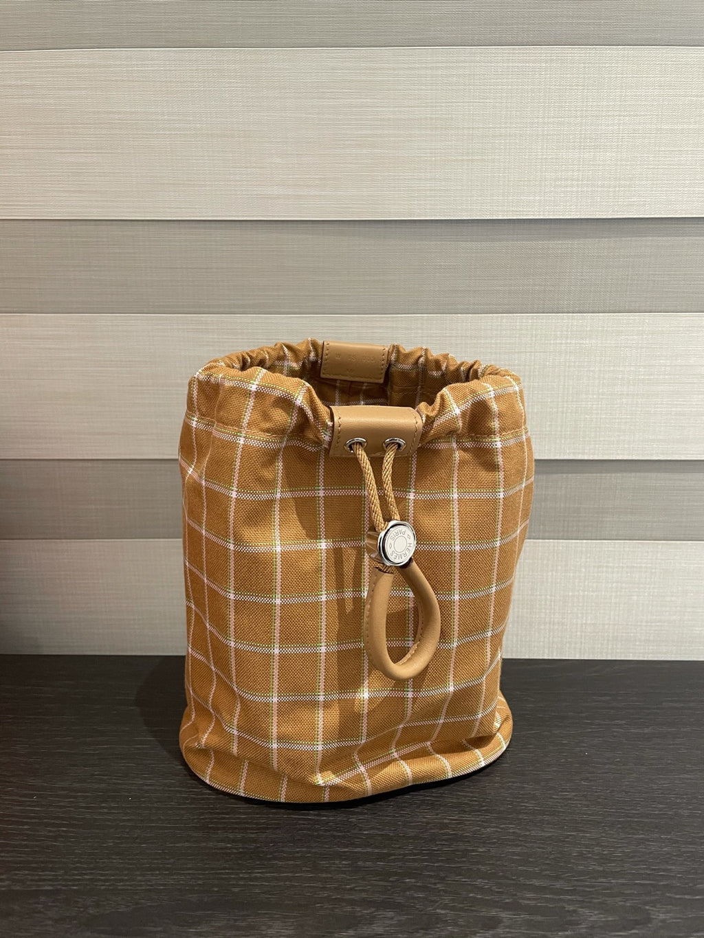 Hermes Canvas Bucket & Drawstring Bag